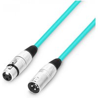 Adam Hall 3 STAR XLR Microphone Cable 1m Green