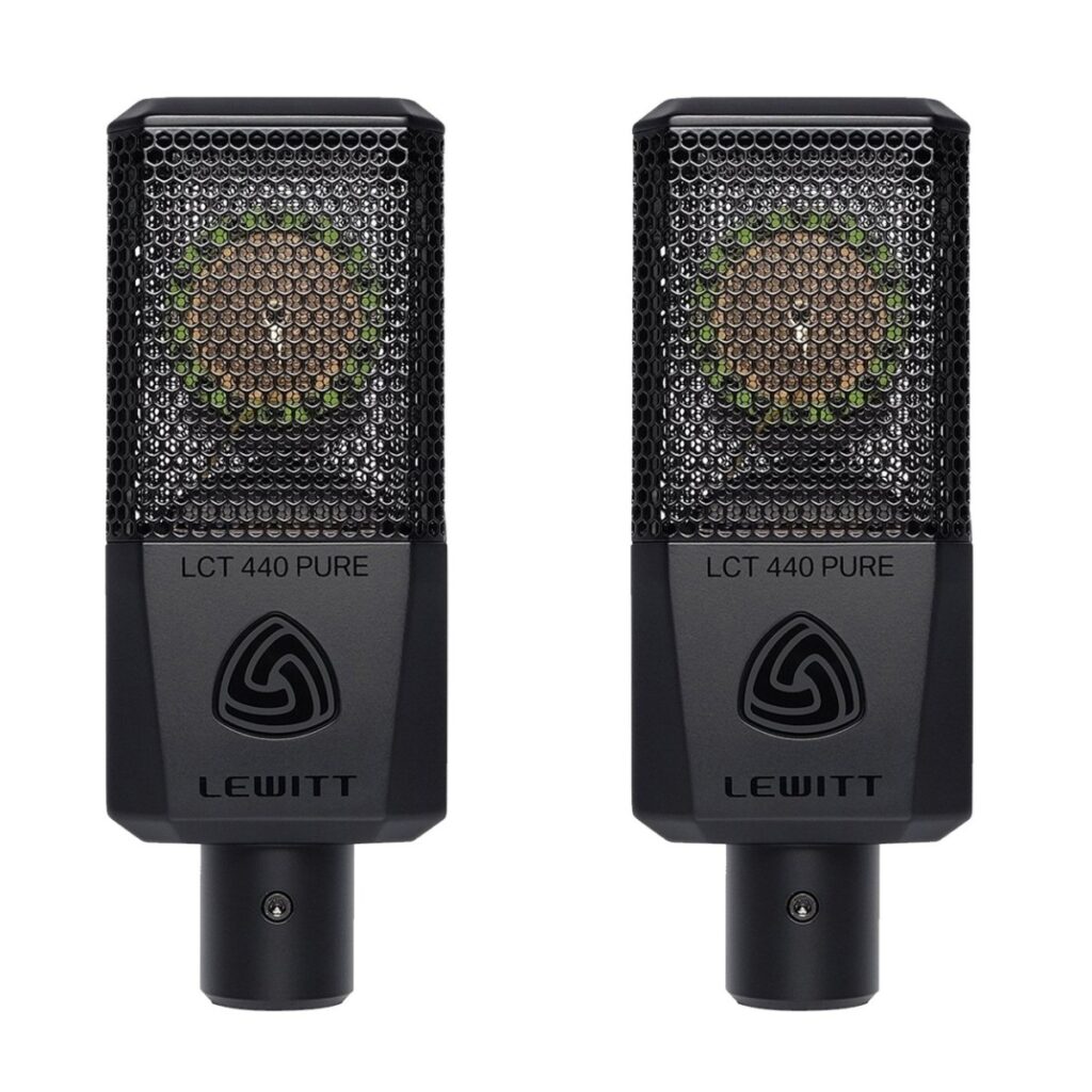 Lewitt LCT 440 PURE Condenser Microphone Stereo Pair