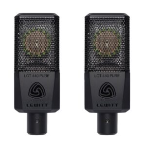 Lewitt LCT 440 PURE Condenser Microphone Stereo Pair