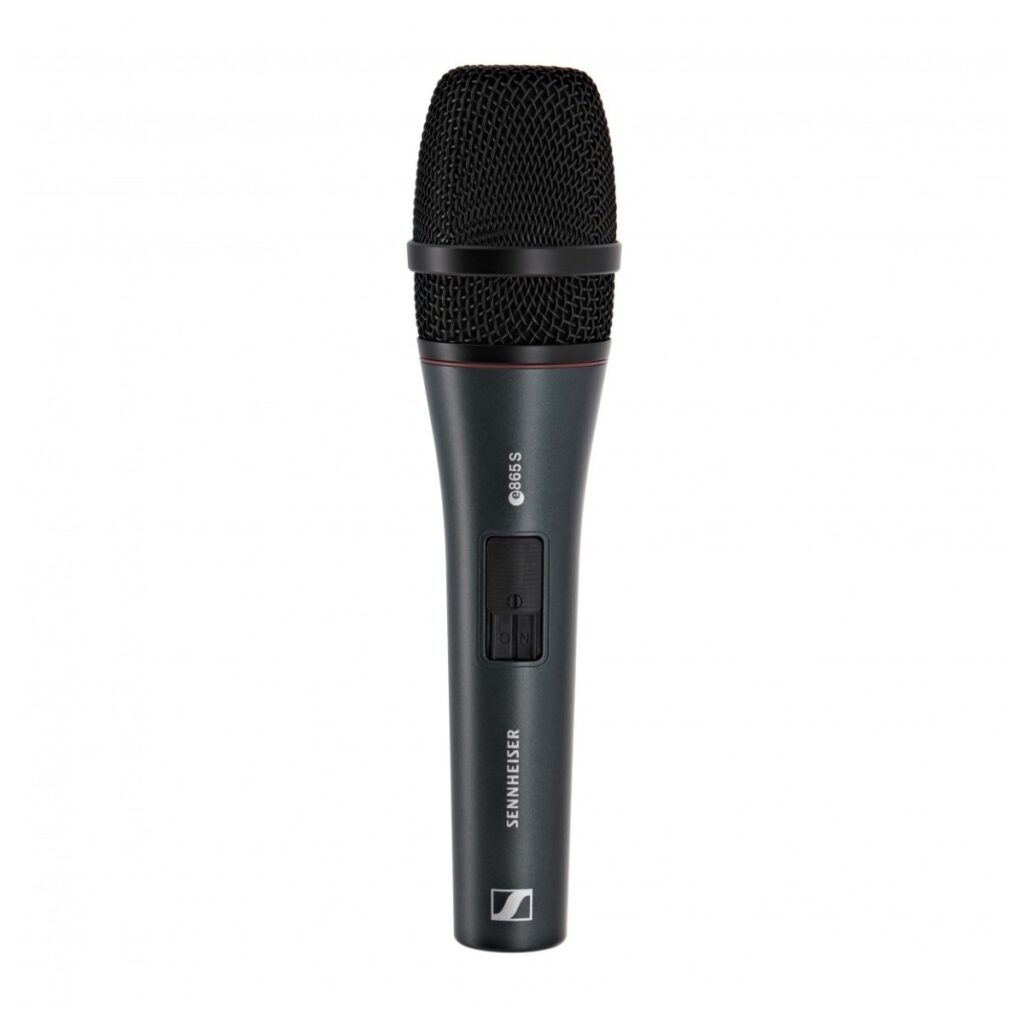 Sennheiser e865-S Condenser Microphone with Switch Bundle