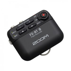Zoom F2-BT Field Recorder with Bluetooth and Lavalier Mic