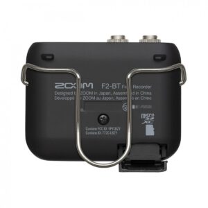 Zoom F2-BT Field Recorder with Bluetooth and Lavalier Mic