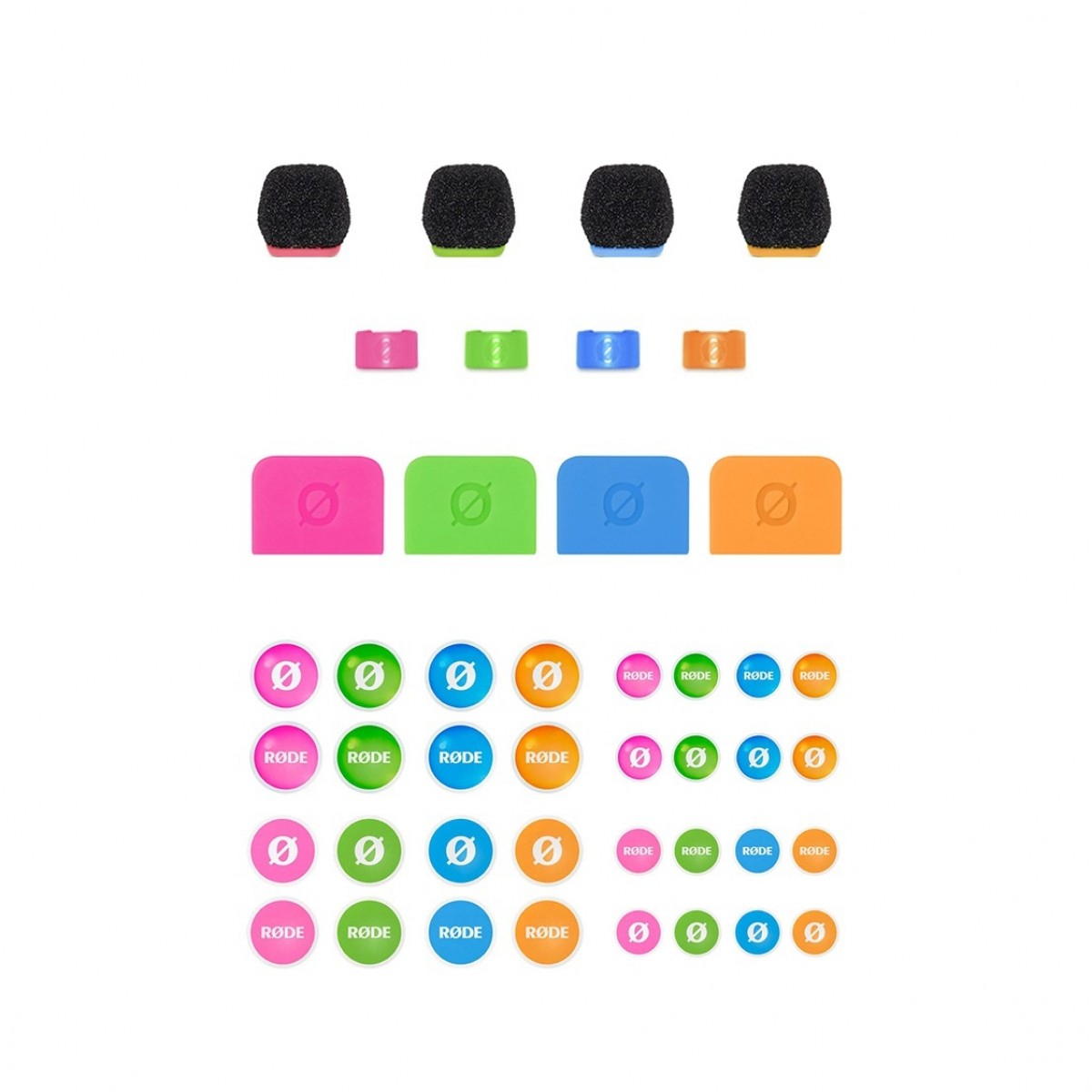 Rode Colors 3 for WIGOII and LAVALIER II