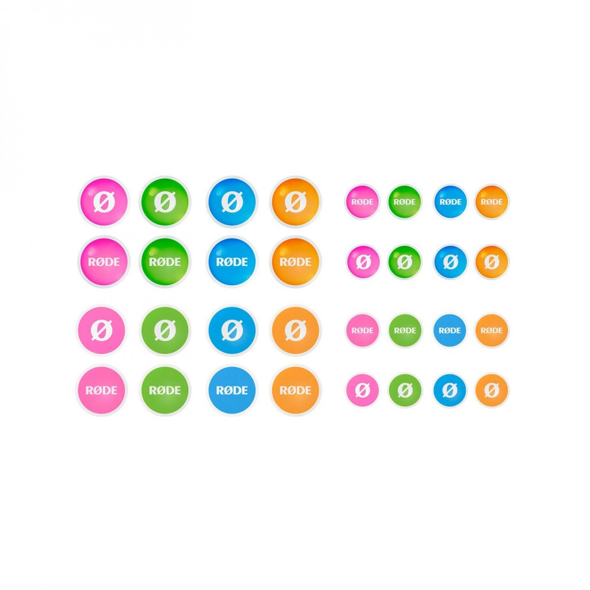 Rode Colors 3 for WIGOII and LAVALIER II