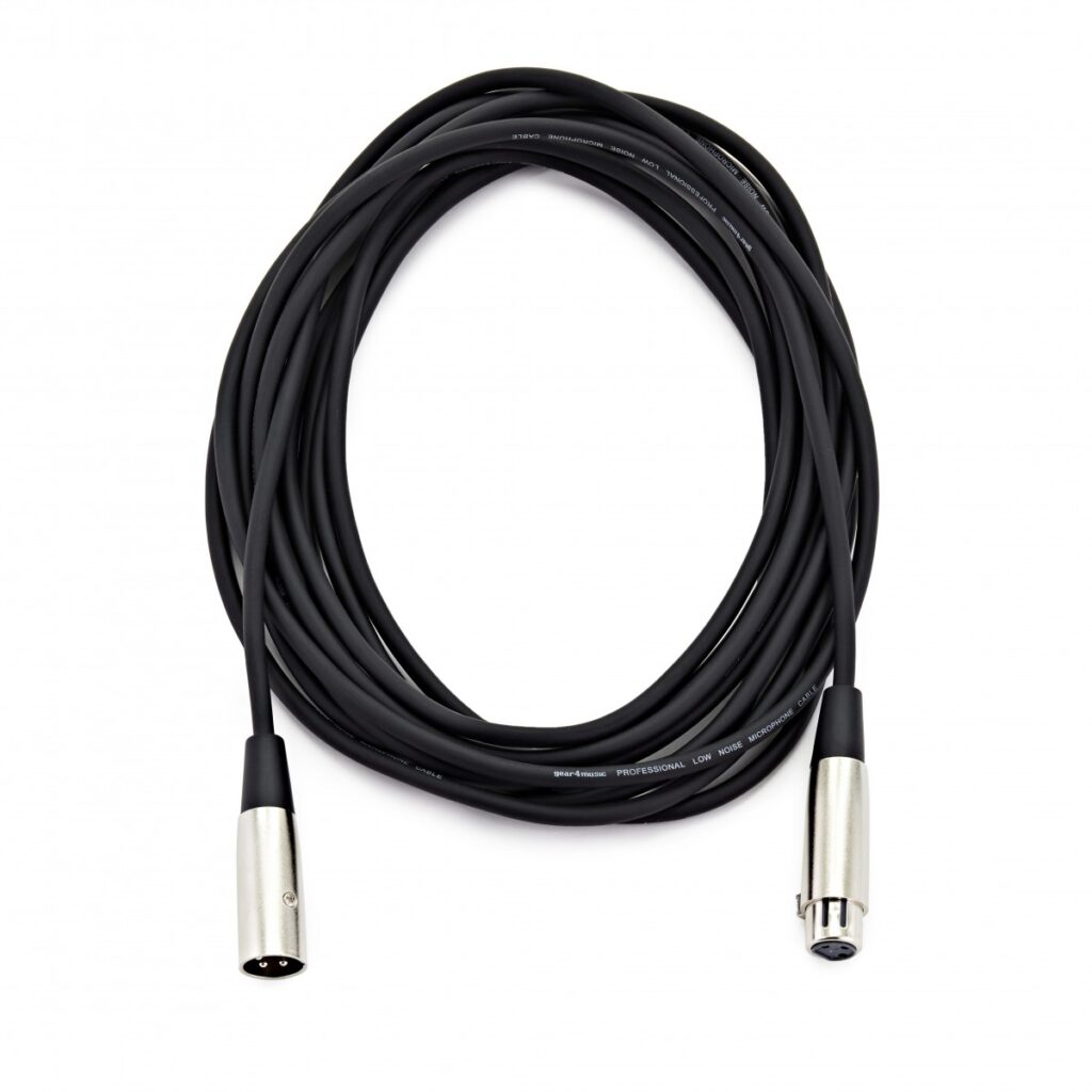 Essentials XLR Microphone Cable 6m