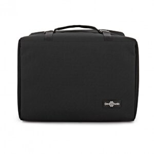6 Microphone Bag with Accessory Pockets by Gear4music