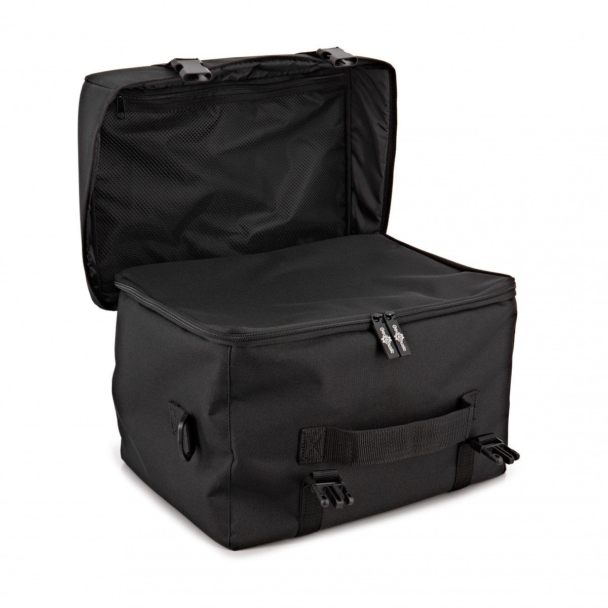 6 Microphone Bag with Accessory Pockets by Gear4music