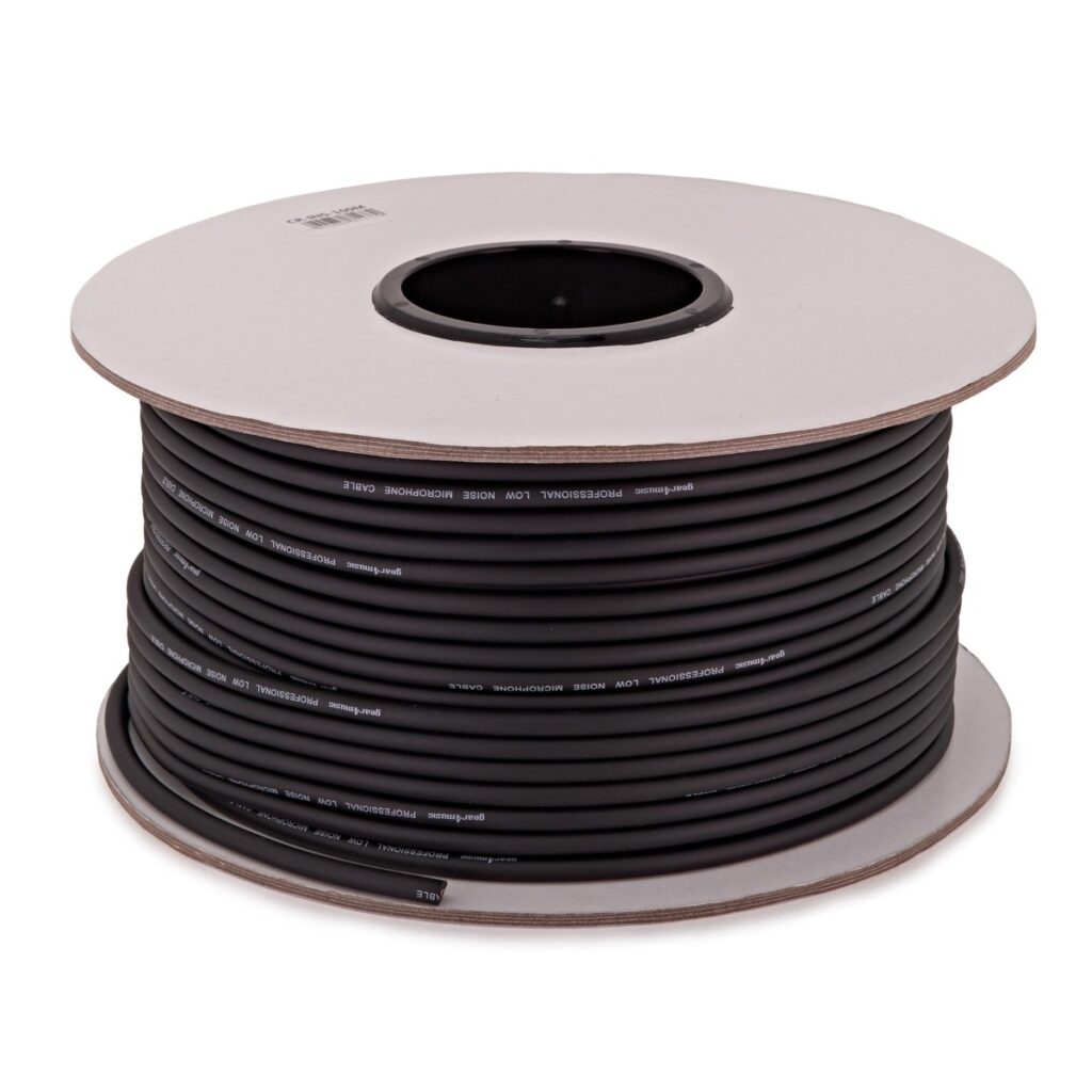 Microphone Cable by Gear4music 100m