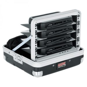 Gator GM-4WR ATA Moulded Case For 4 Wireless Mic Systems