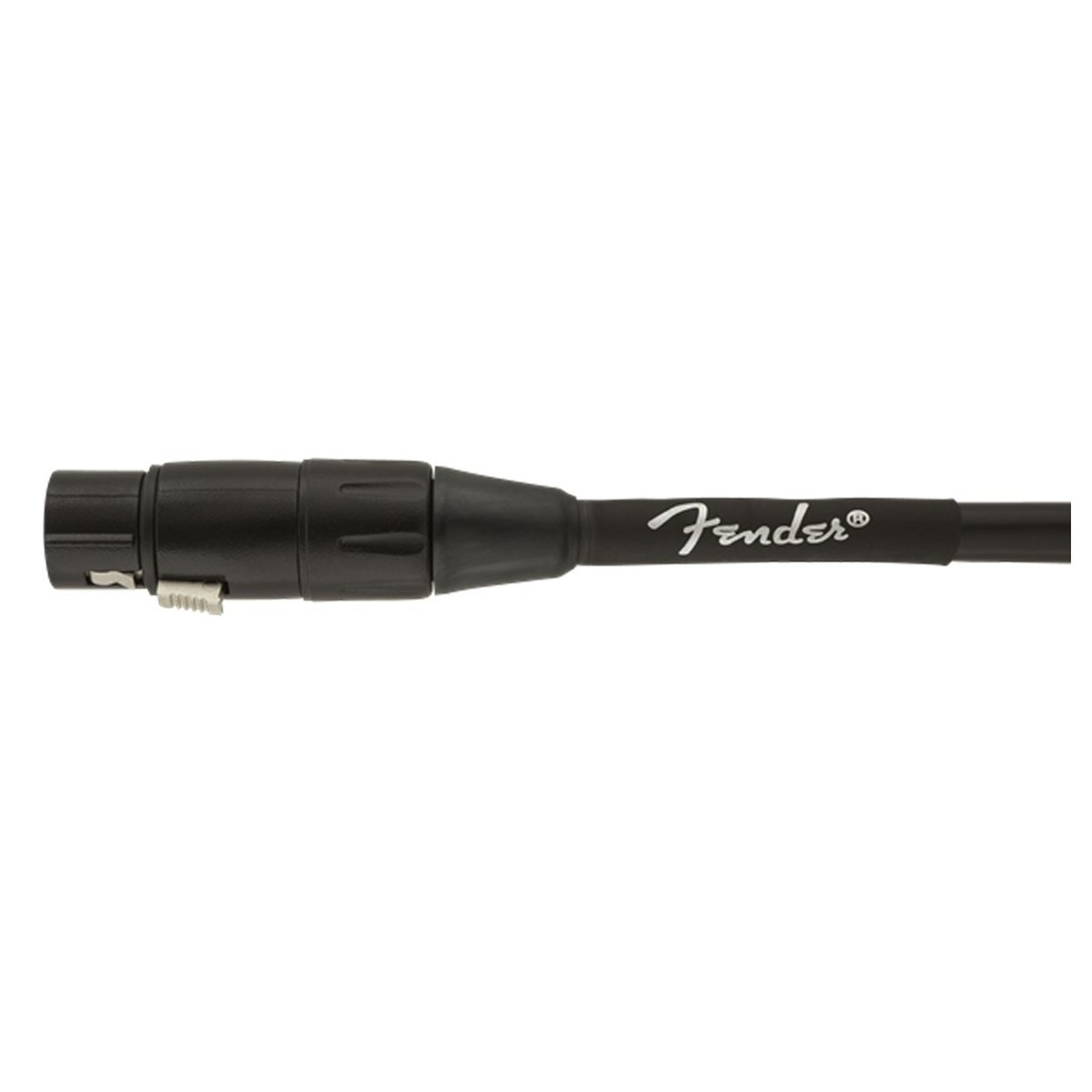 Fender Professional 25ft Microphone Cable Black