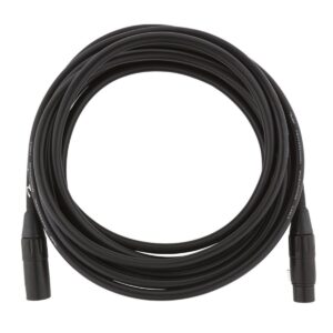 Fender Professional 4.5M/15ft Microphone Cable Black