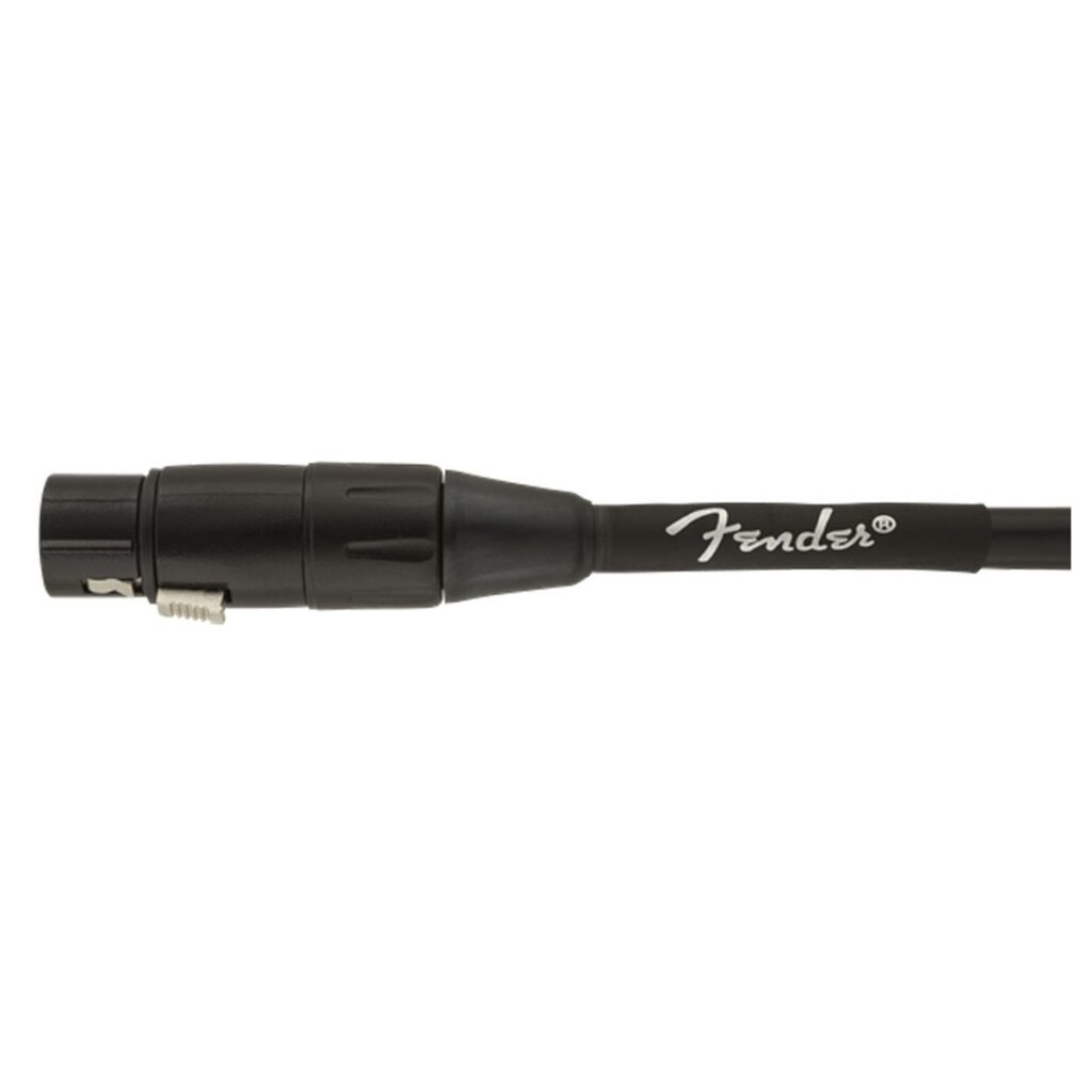 Fender Professional 4.5M/15ft Microphone Cable Black