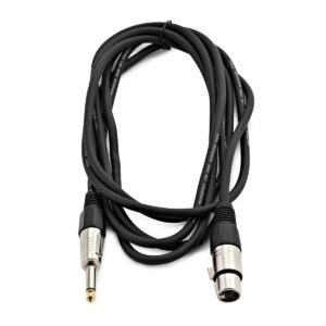 XLR (F) - Jack Microphone Cable 3m