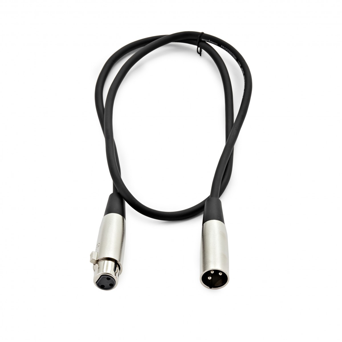 XLR (F) - XLR (M) Microphone Cable 1m