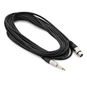 XLR (F) - Jack Microphone Cable 9m