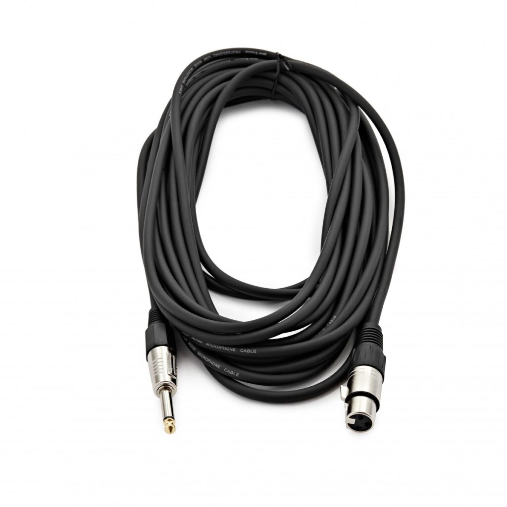 XLR (F) - Jack Microphone Cable 9m