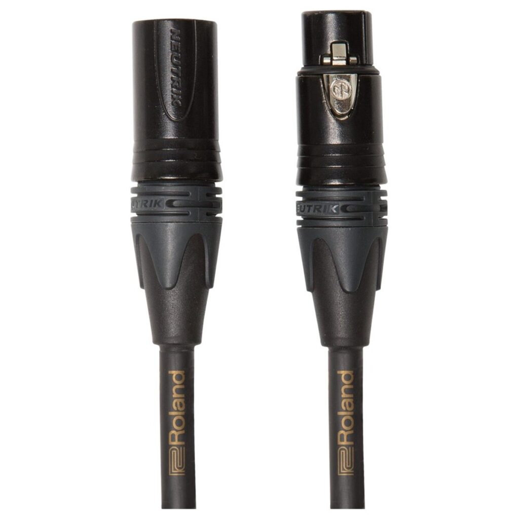 Roland Gold Series Microphone Cable 5ft/1.5m