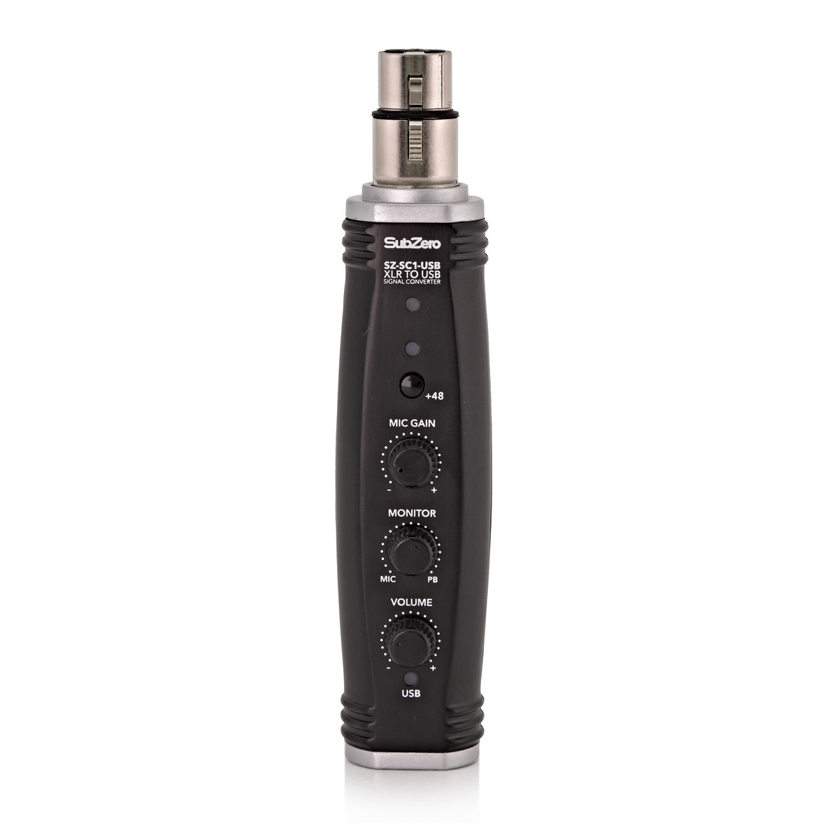 SubZero XLR to USB Signal Converter and Mic Preamp