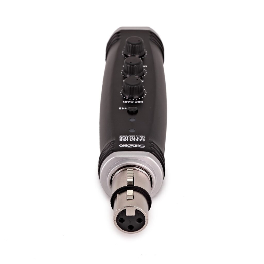 SubZero XLR to USB Signal Converter and Mic Preamp