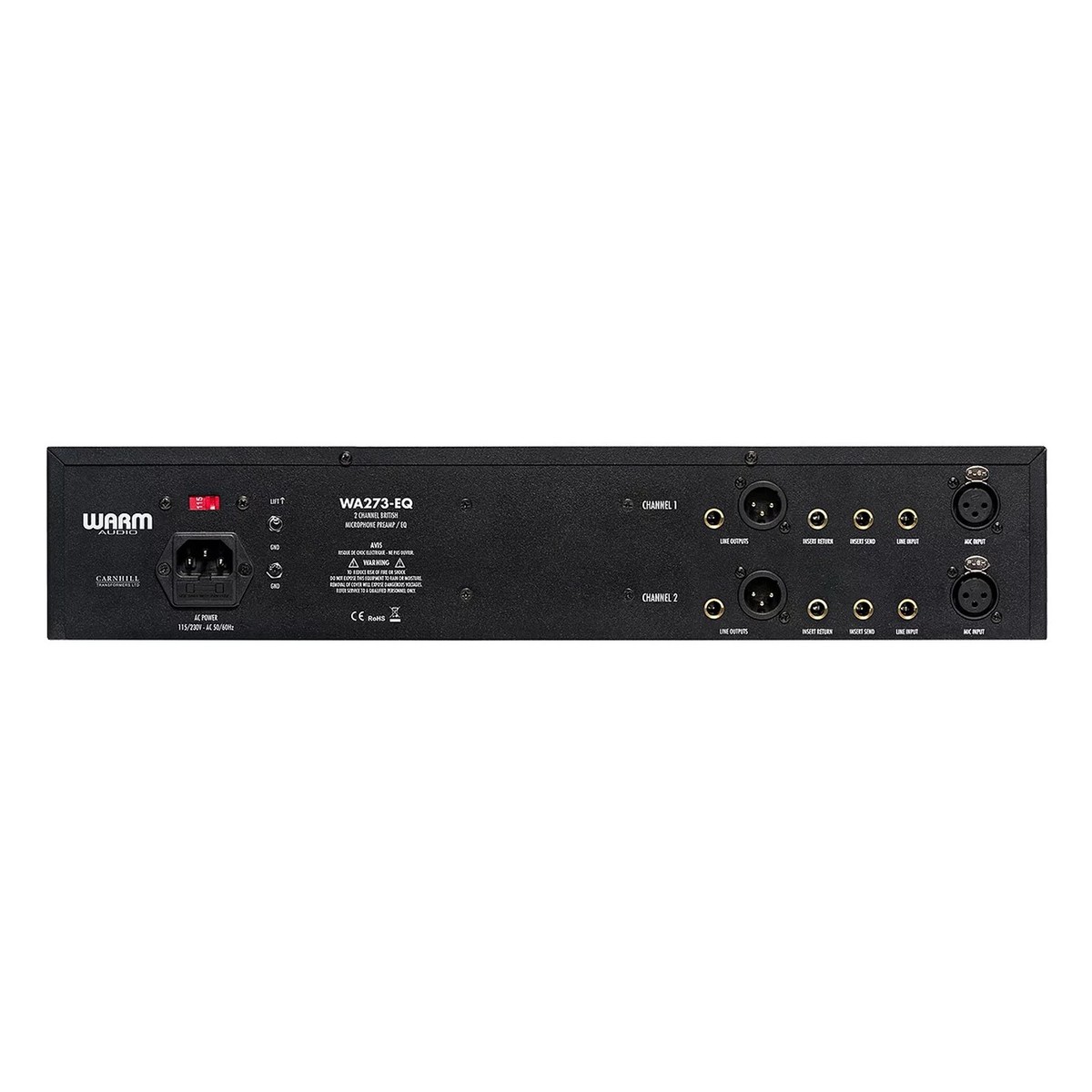 Warm Audio WA273-EQ 2-Channel Microphone Preamp with EQ