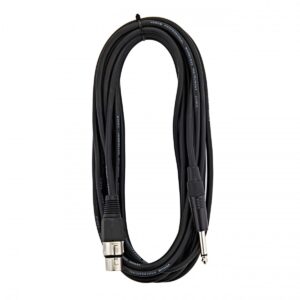 Venom BOA-20 Jack to XLR (F) Microphone Lead 20ft