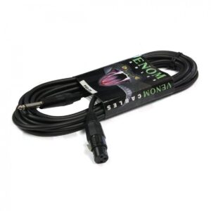 Venom BOA-20 Jack to XLR (F) Microphone Lead 20ft