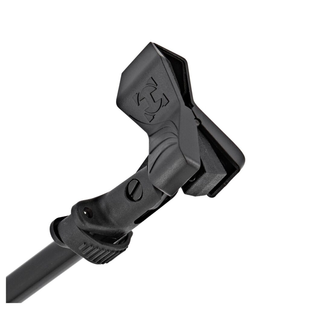 Hercules MS532B Ez Clutch Mic Stand with 2 in 1 Boom and Mic Clip