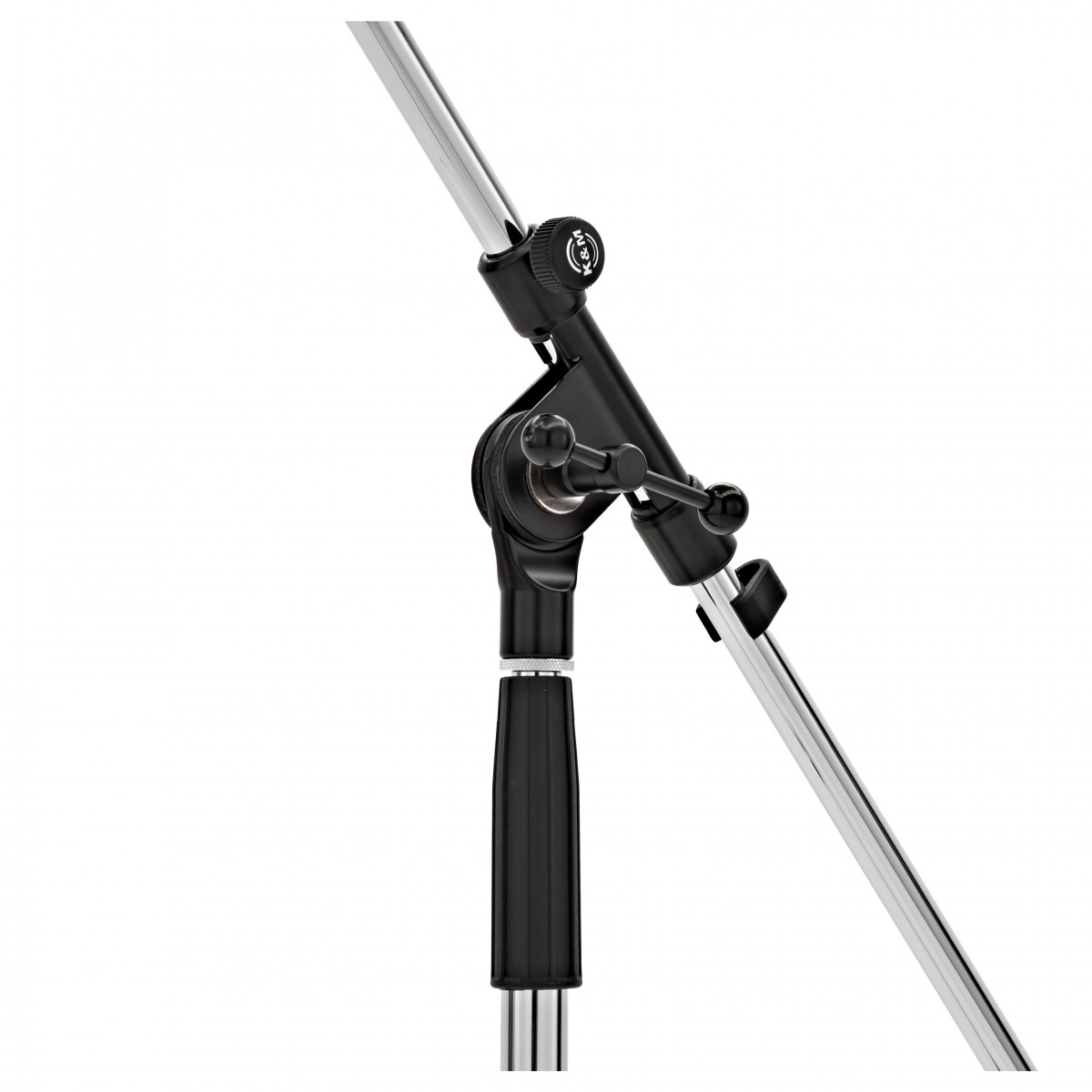 K&M 210/2 Boom Microphone Stand Chrome