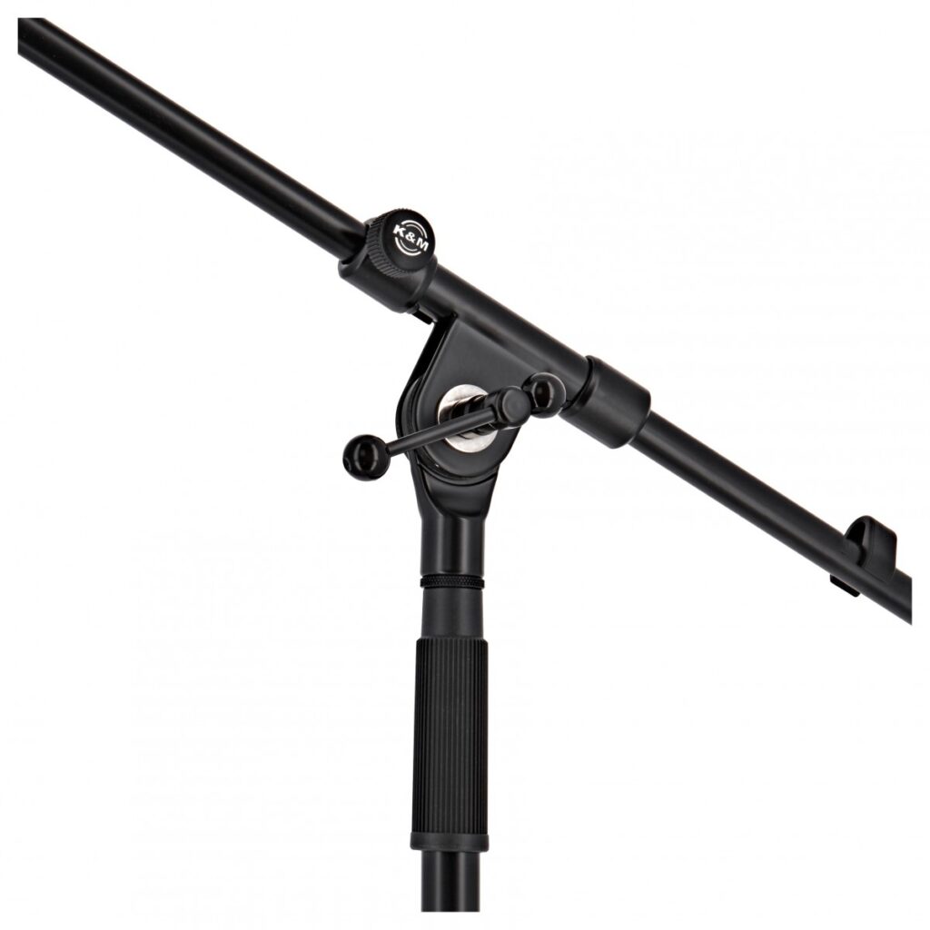 K&M 21021 Overhead Microphone Stand Black