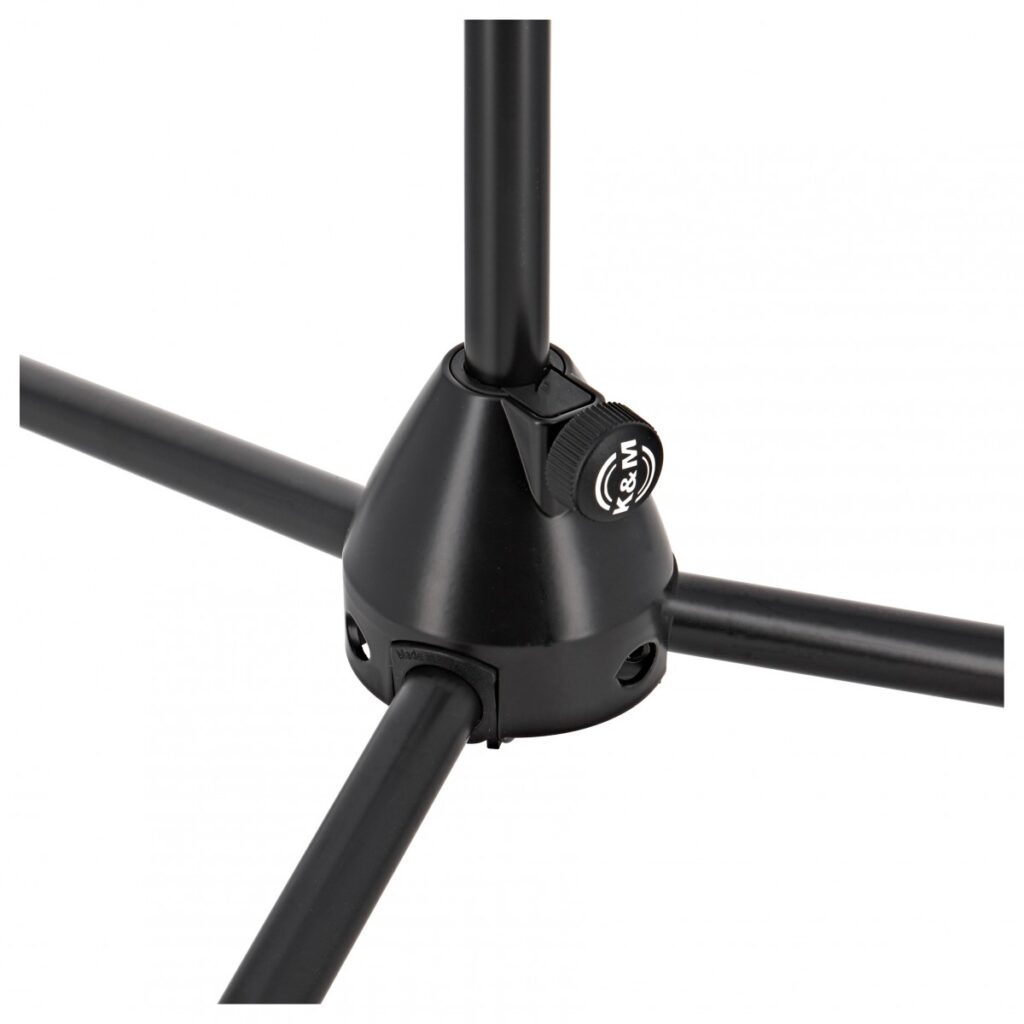K&M 21021 Overhead Microphone Stand Black