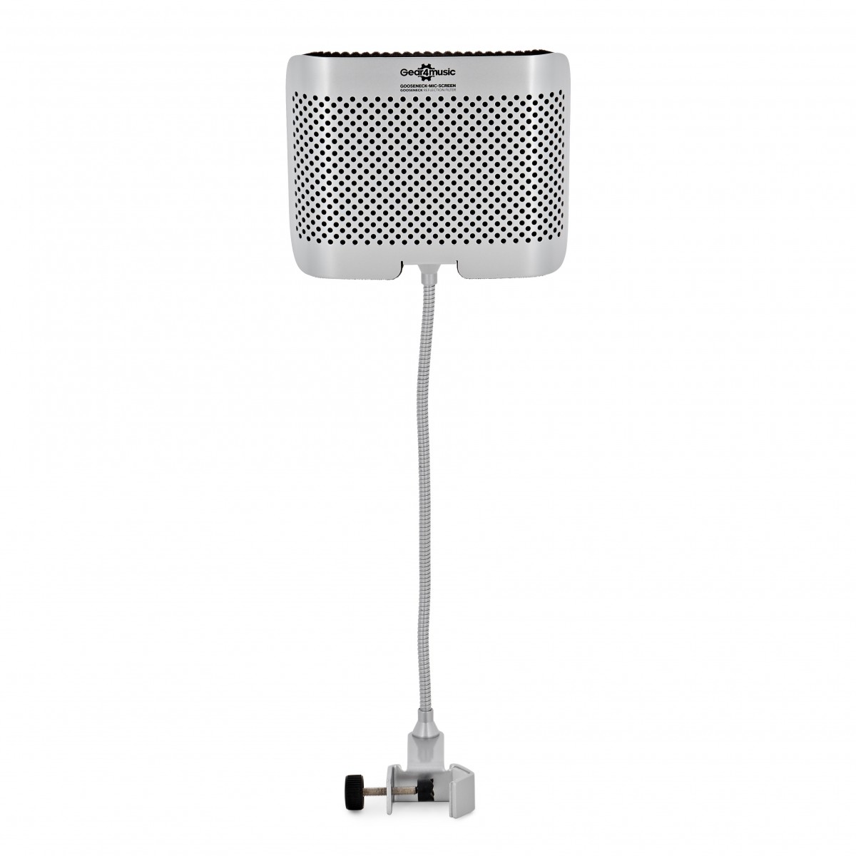 Gooseneck Microphone Reflection Filter by Gear4music