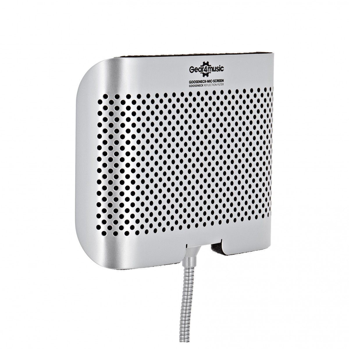 Gooseneck Microphone Reflection Filter by Gear4music