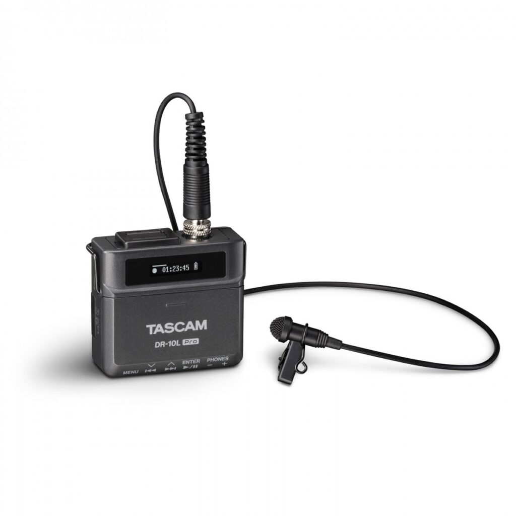 Tascam DR-10L Pro 32-Bit Float Digital Recorder with Microphone