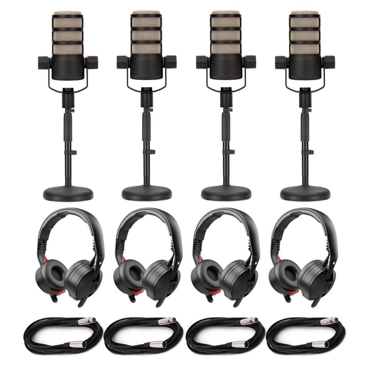 Rode Podcasting Expansion Bundle 4 People