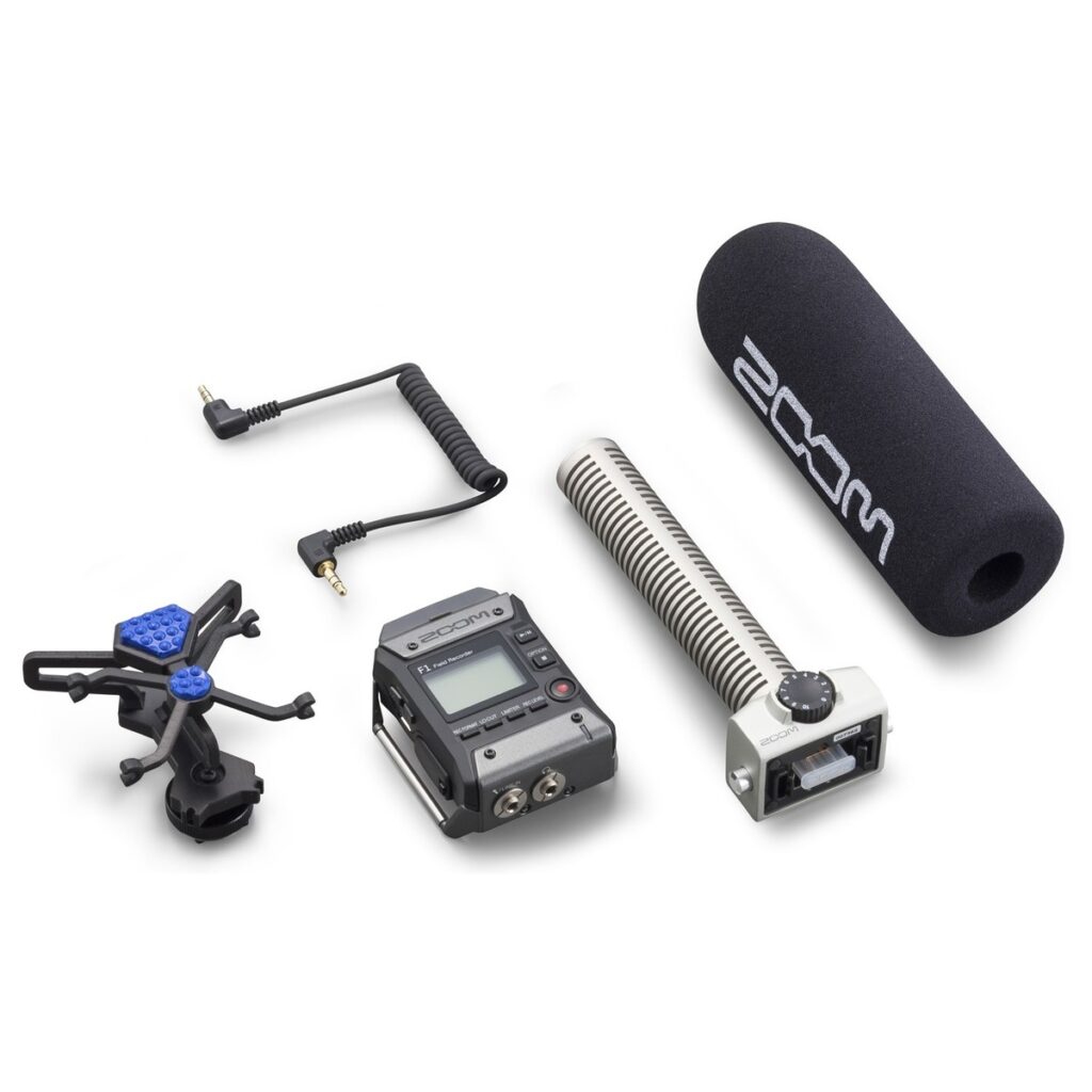 Zoom F1-SP Field Recorder with Shotgun Microphone