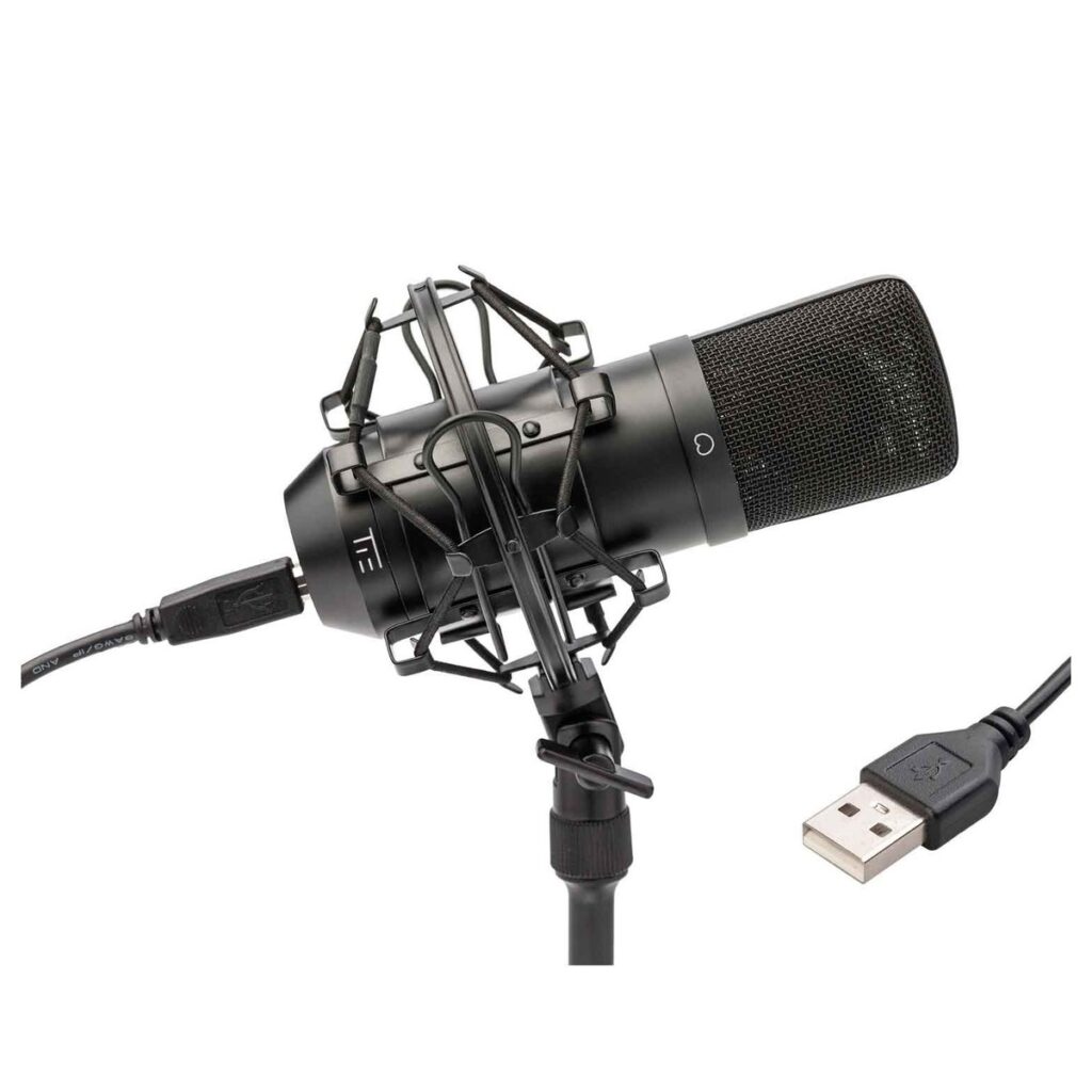 Tie Studio USB Large Diaphragm Condenser Mic Black