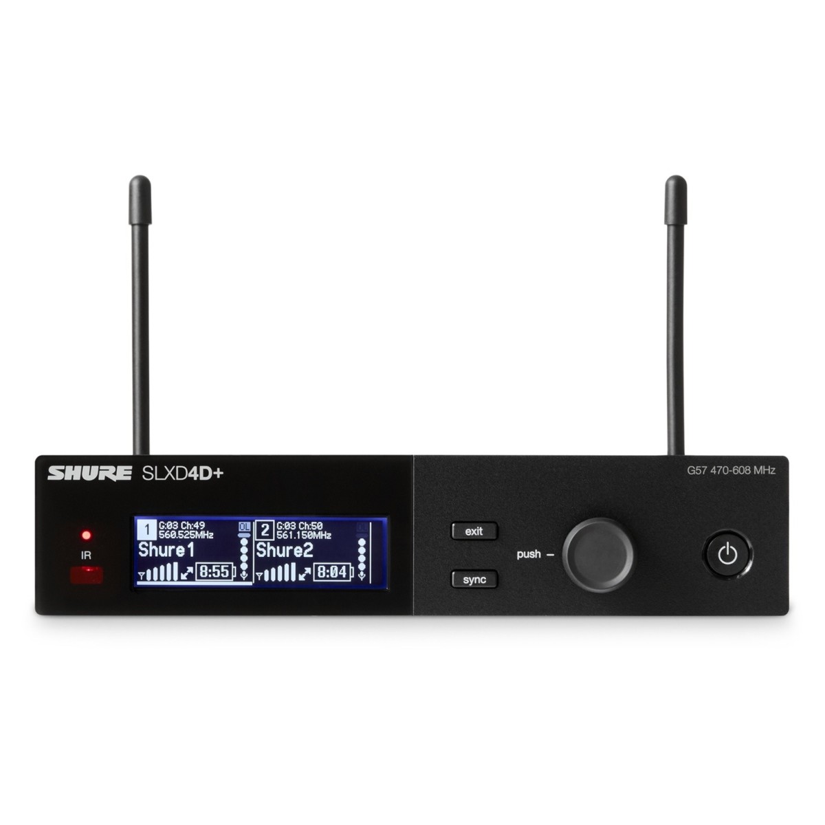 Shure SLXD+ Dual Wireless Bodypack System S50