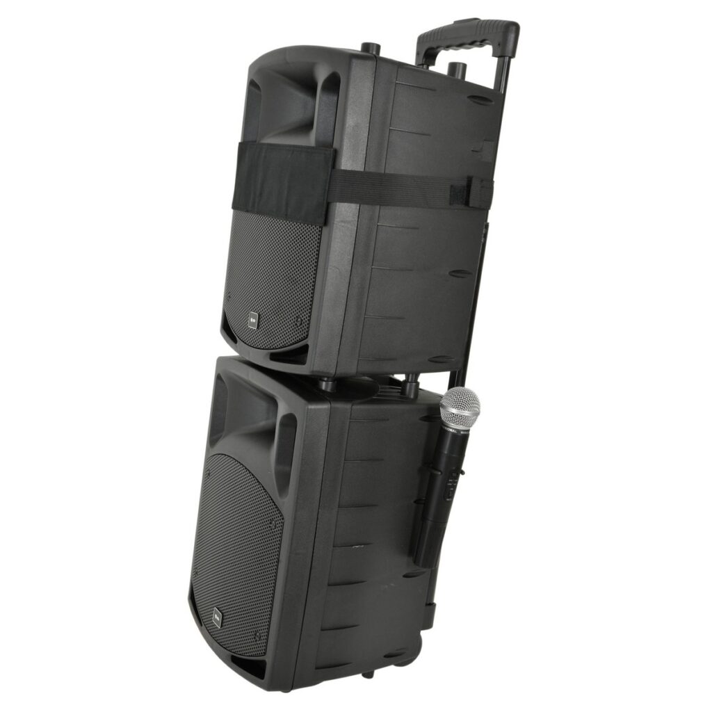 QTX PAV8 8 Portable PA Set With Wireless Microphones