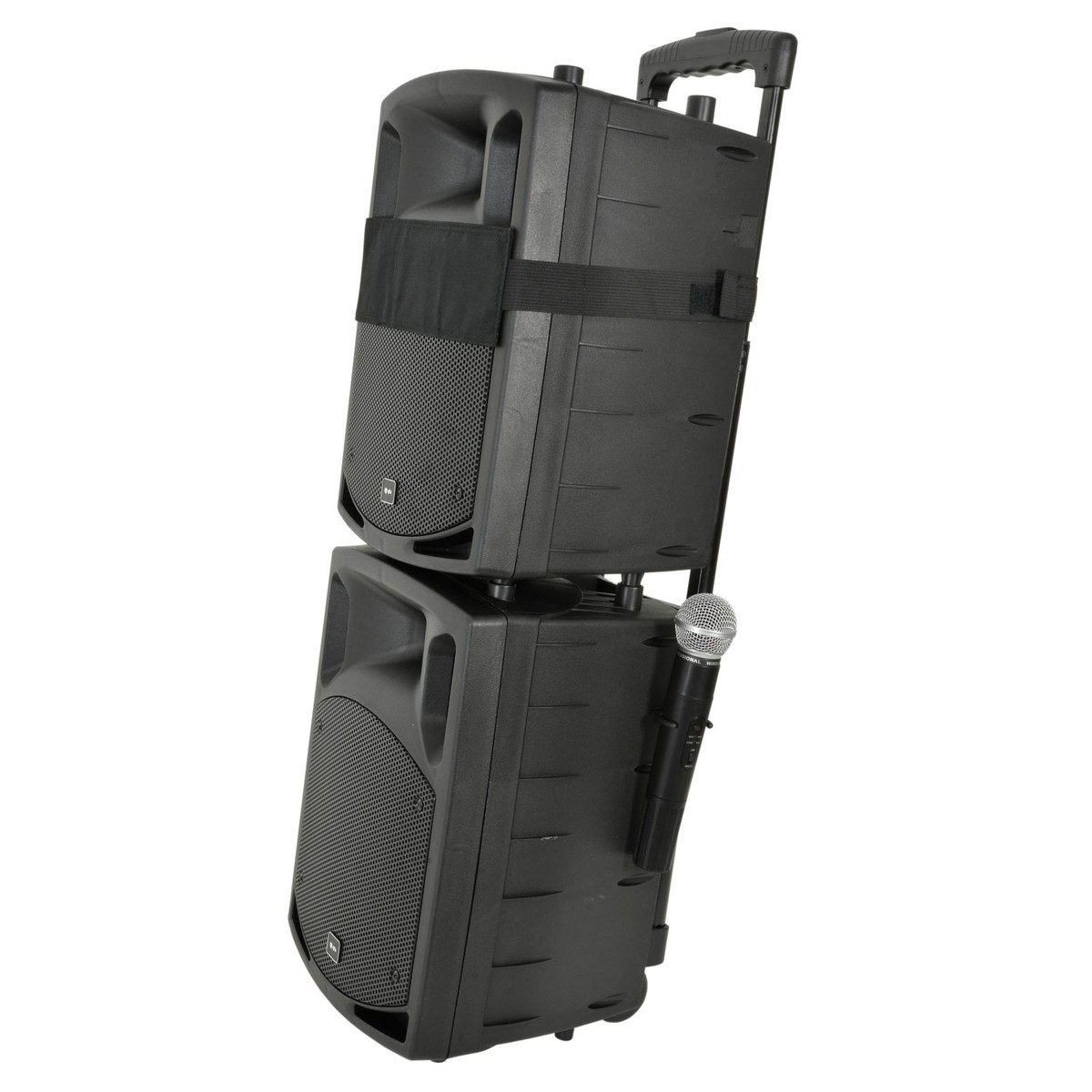 QTX PAV8 8 Portable PA Set With Wireless Microphones - Image 2