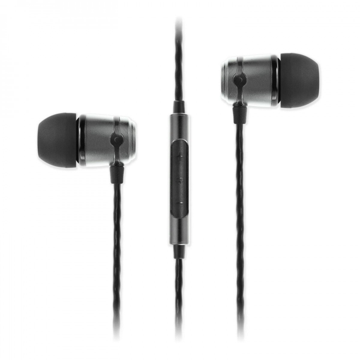 SoundMAGIC E50C In Ear Isolating Earphones with Mic Gunmetal