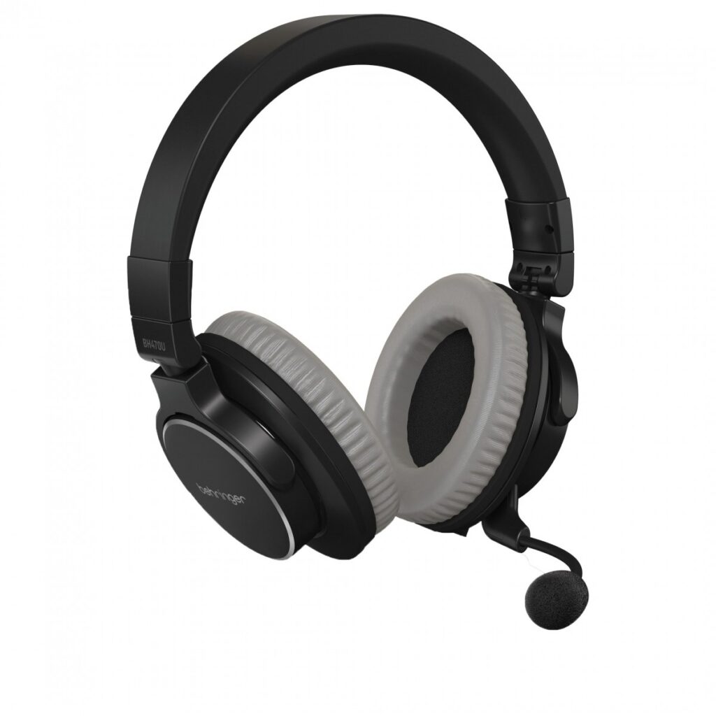 Behringer BH470U Headset with Detachable Microphone and USB Cable