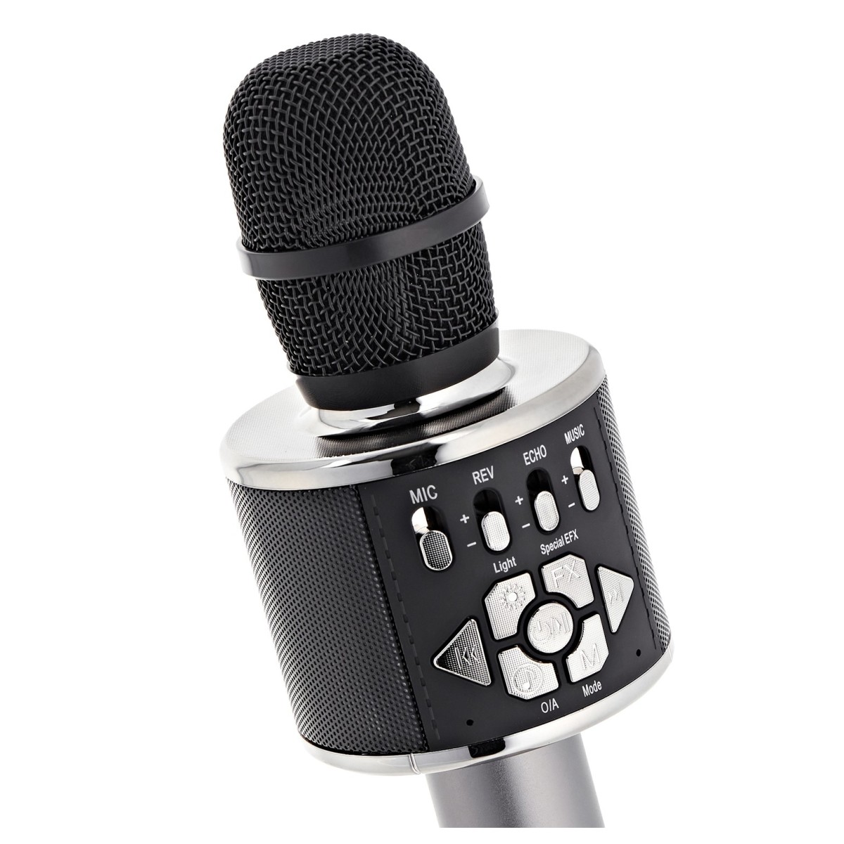 SubZero PartyVox GO Handheld Karaoke Microphone with Bluetooth and Effects - Image 2