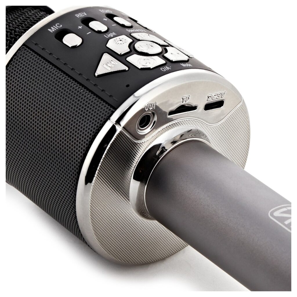 SubZero PartyVox GO Handheld Karaoke Microphone with Bluetooth and Effects