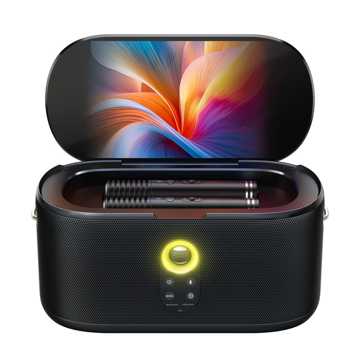IKARAO Shell S1 Karaoke Machine with Wireless Microphones - Image 1