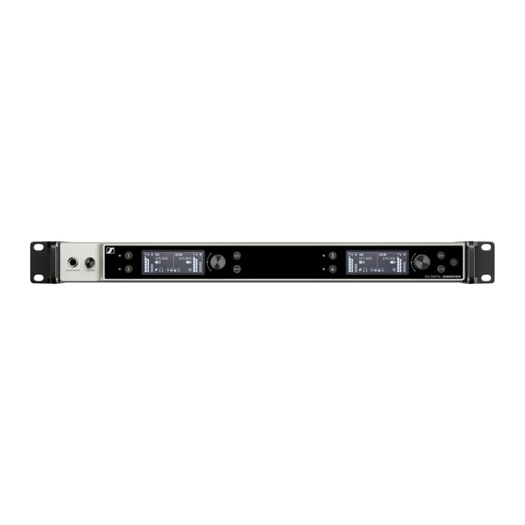 Sennheiser EW-DX EM 4 DANTE Quad Channel Wireless Receiver S1-10