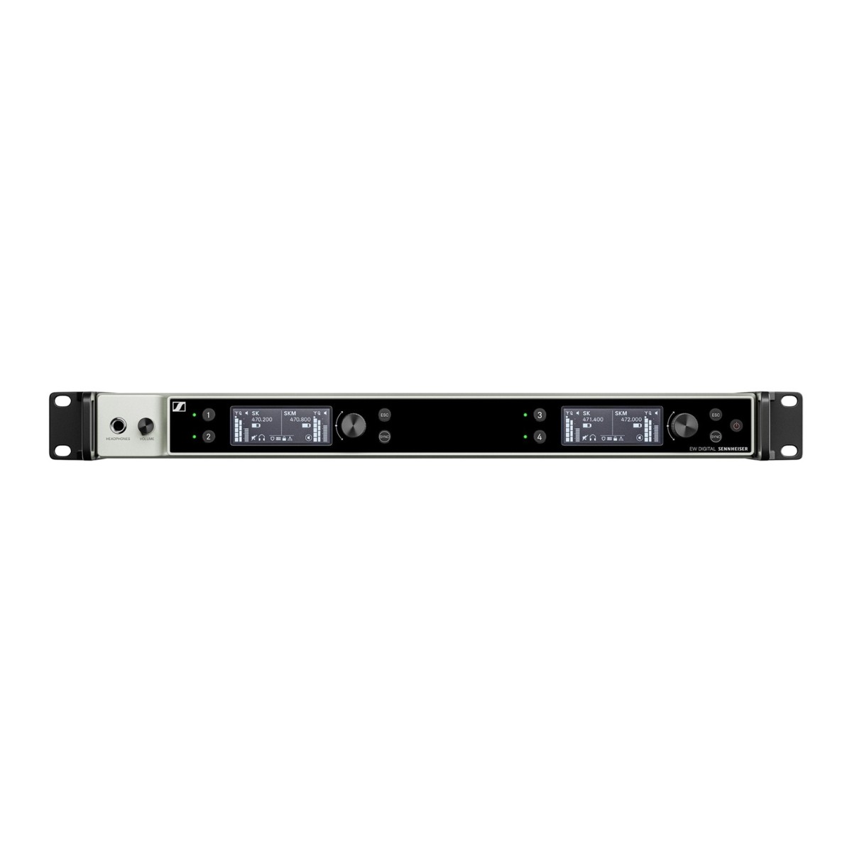 Sennheiser EW-DX EM 4 DANTE Quad Channel Wireless Receiver S1-10 - Image 1