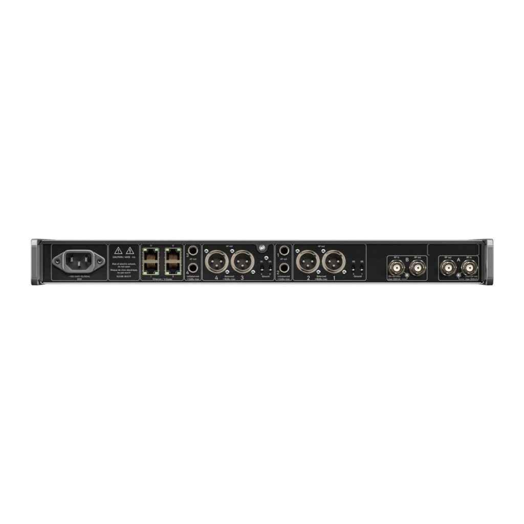Sennheiser EW-DX EM 4 DANTE Quad Channel Wireless Receiver S1-10