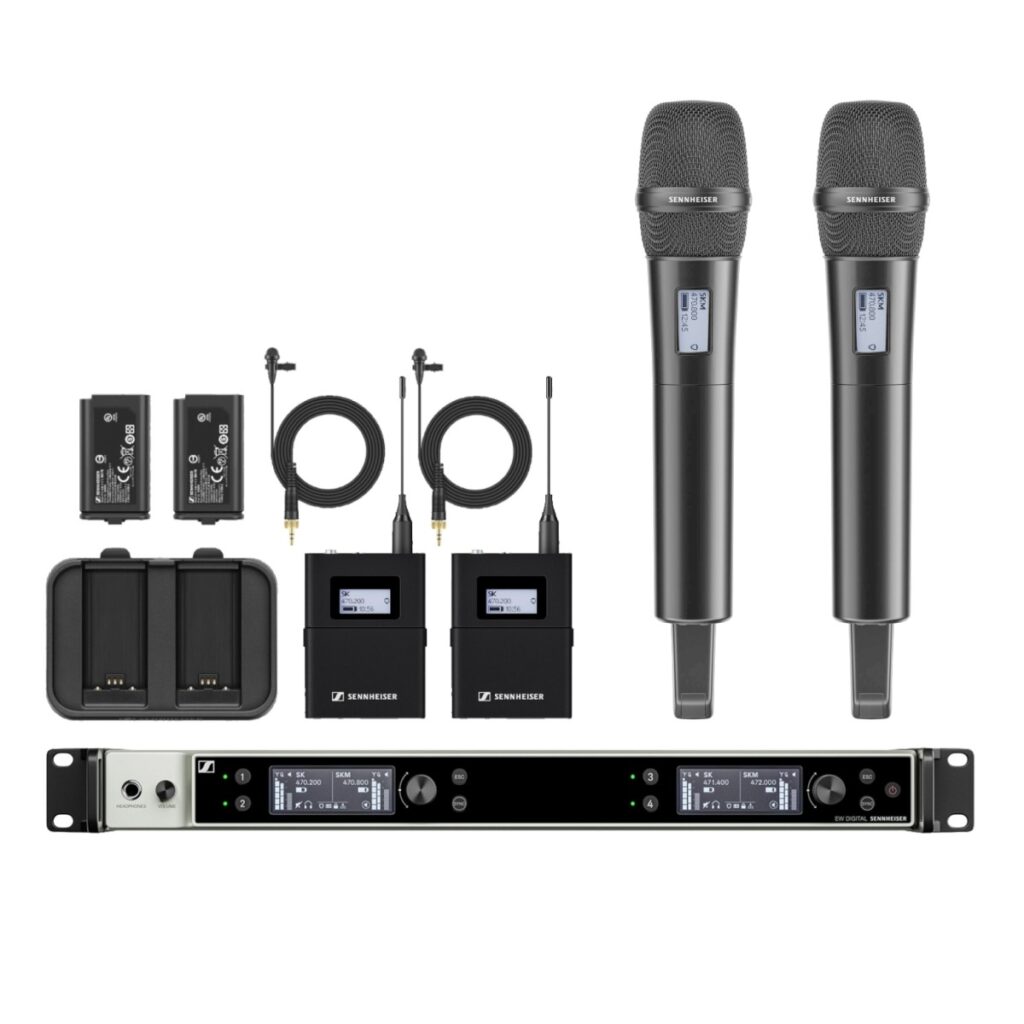 Sennheiser EW-DX Custom Quad Wireless System S1-10 Band