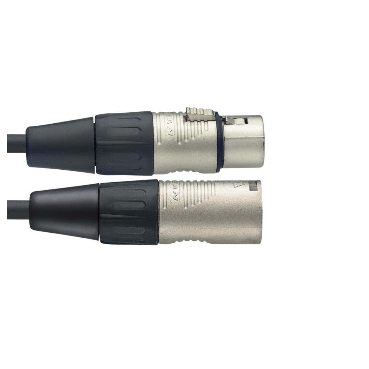 Stagg NMC1R N-Series 1m Microphone Cable (XLR M/F)