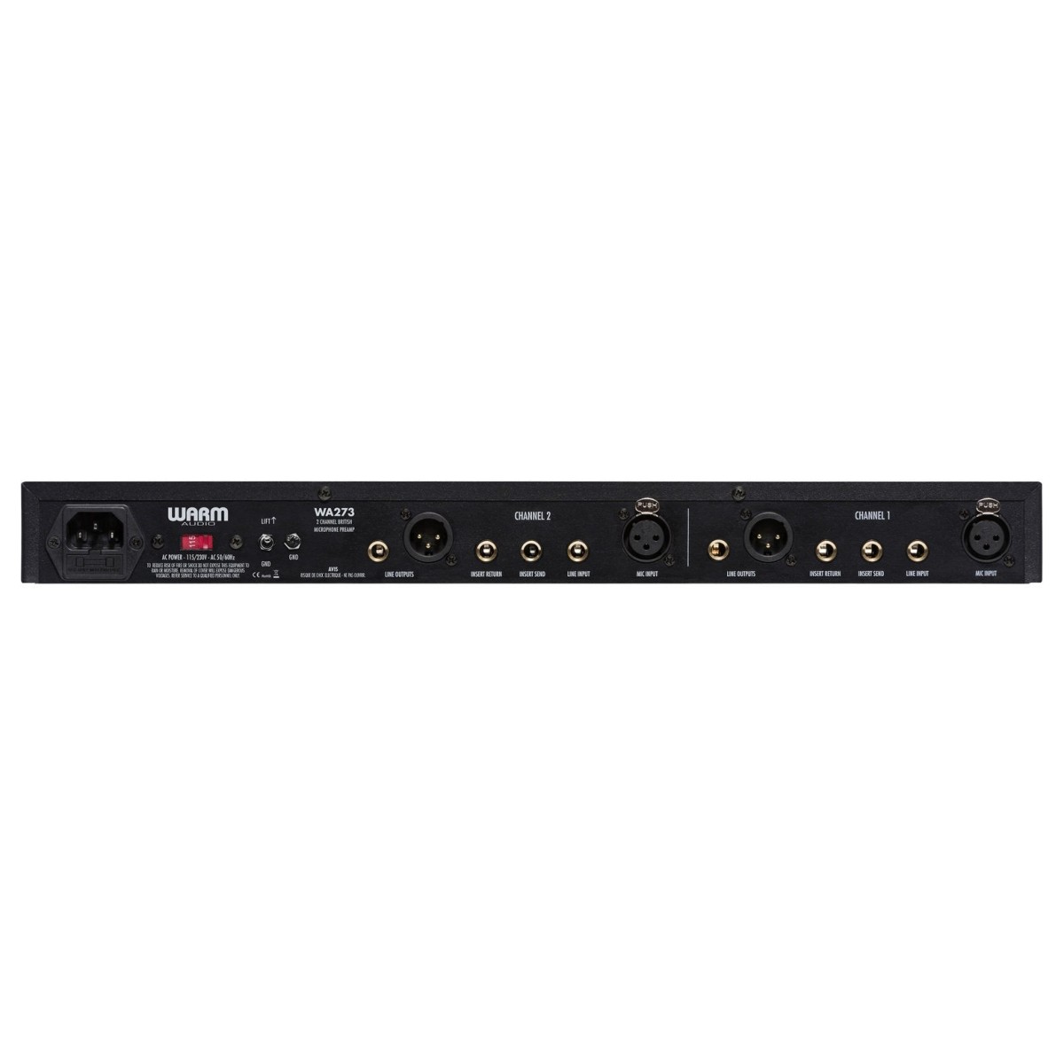 Warm Audio WA273 2-Channel Microphone Preamp